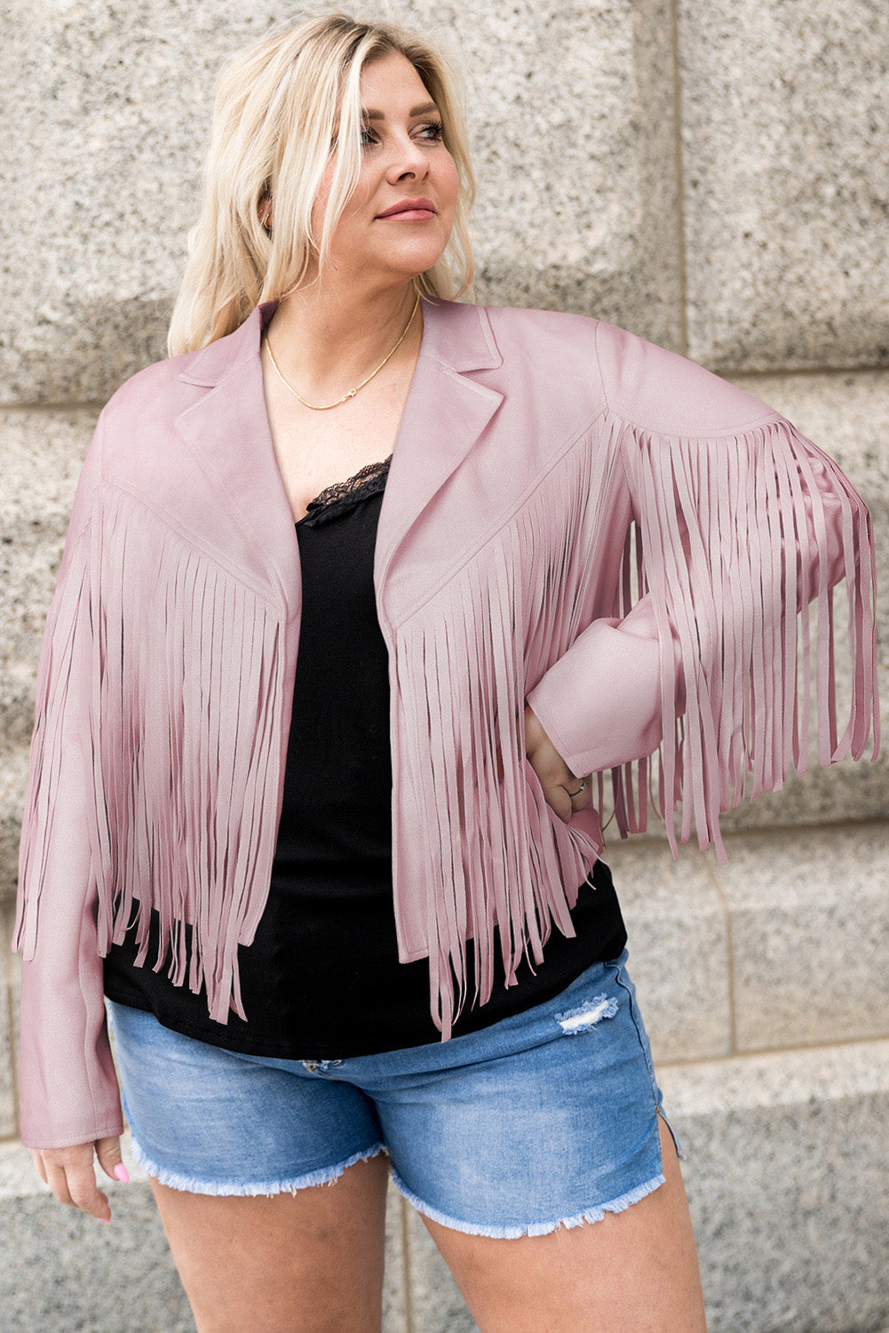 Rustler Fringe Open Front Jacket