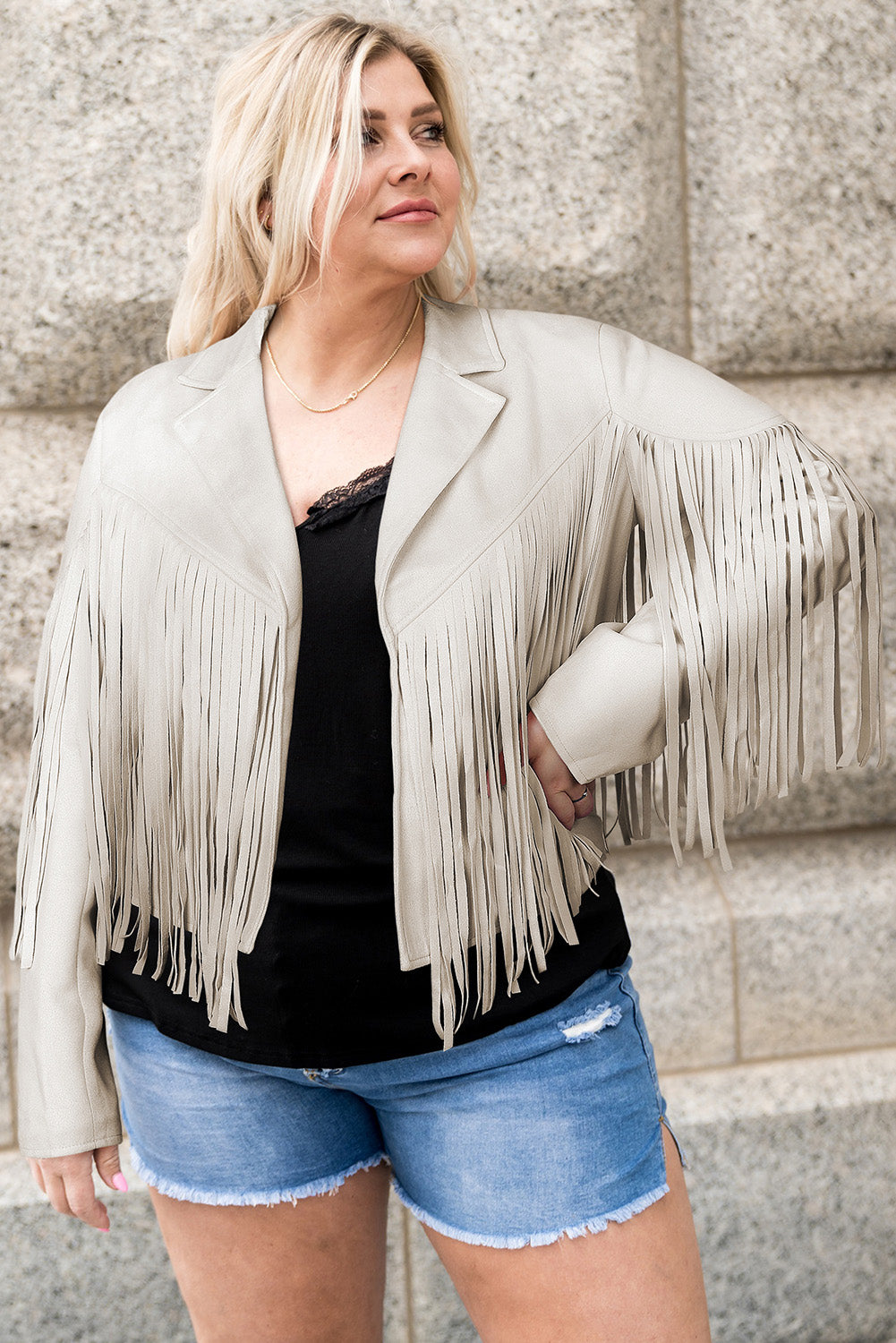 Rustler Fringe Open Front Jacket