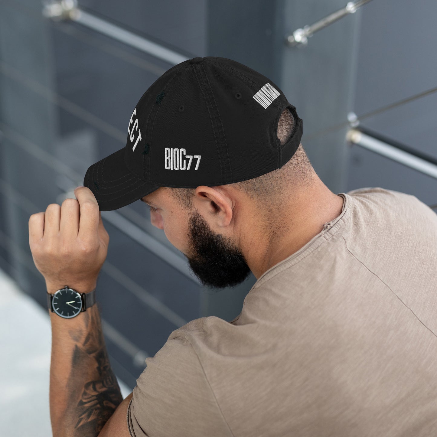 Bloc77 Signature Distressed Dad Hat