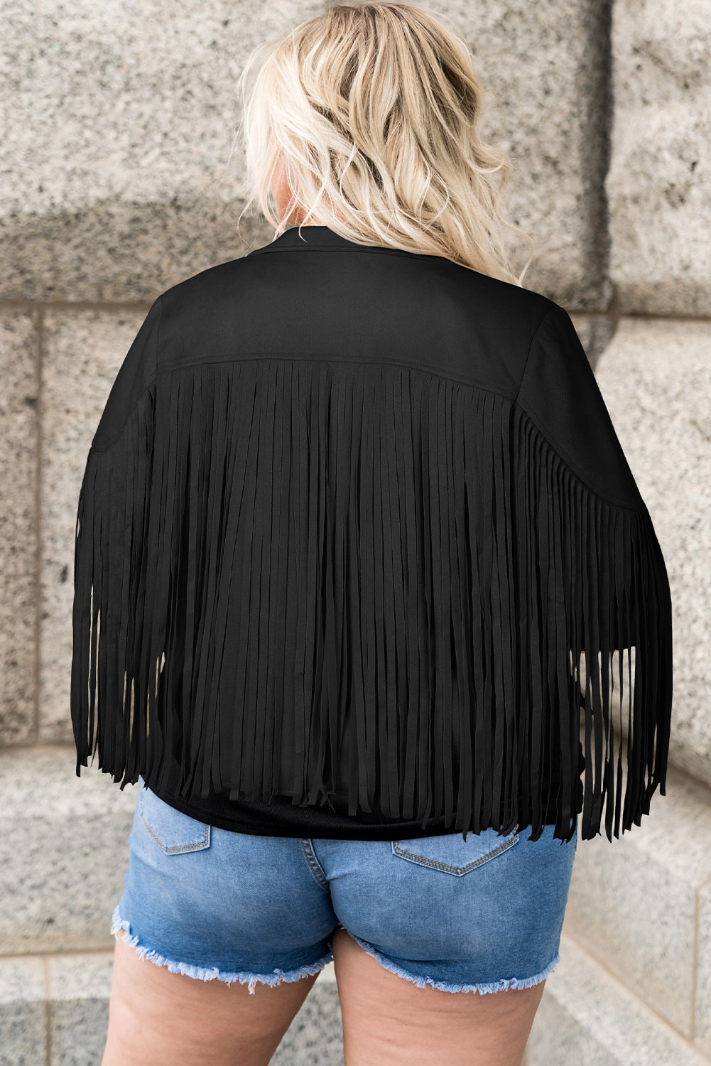 Rustler Fringe Open Front Jacket