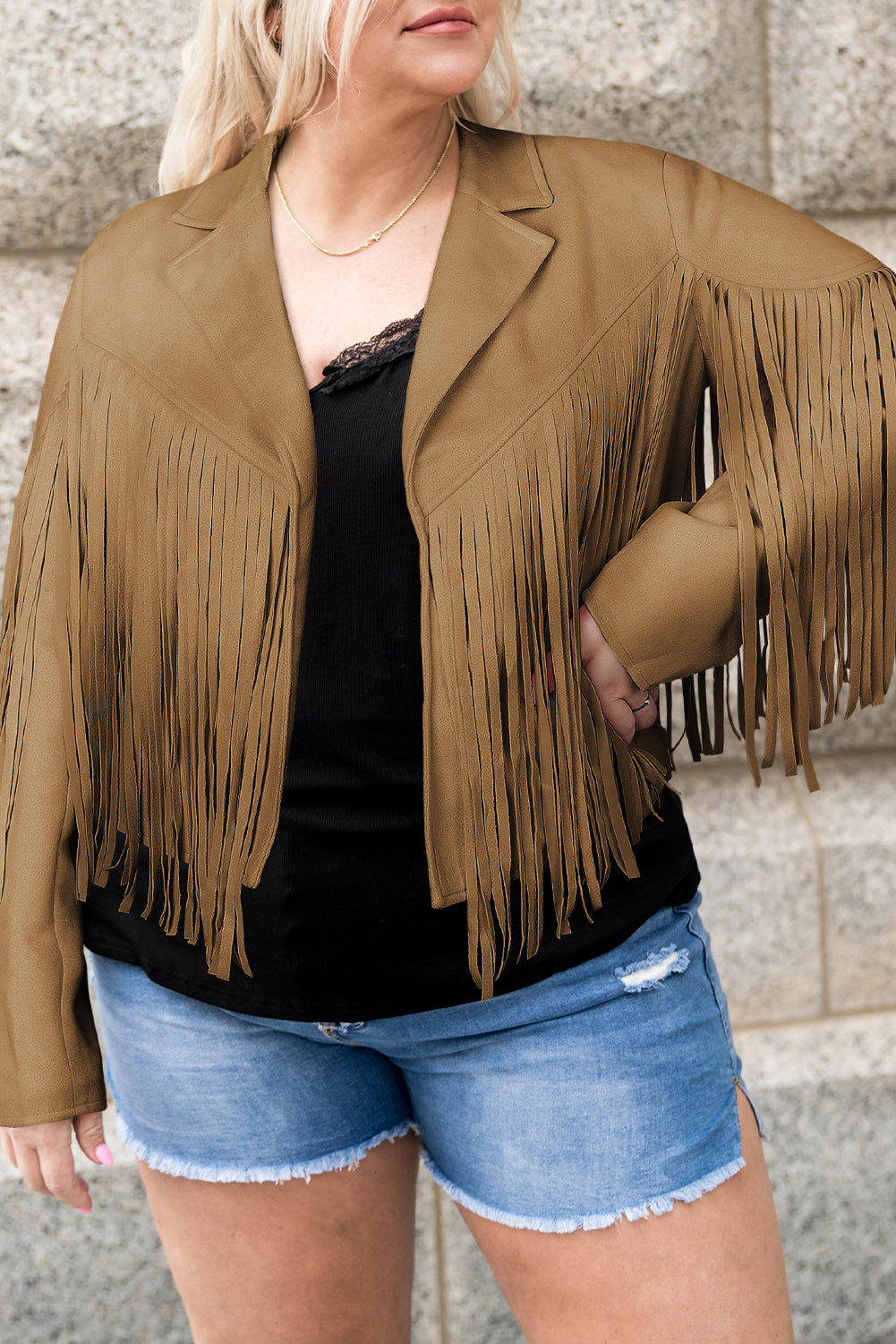 Rustler Fringe Open Front Jacket